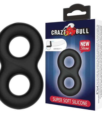 CRAZY BULL - BAGUE EN SILICONE DOUBLE INFINITY - Concombre Boutique