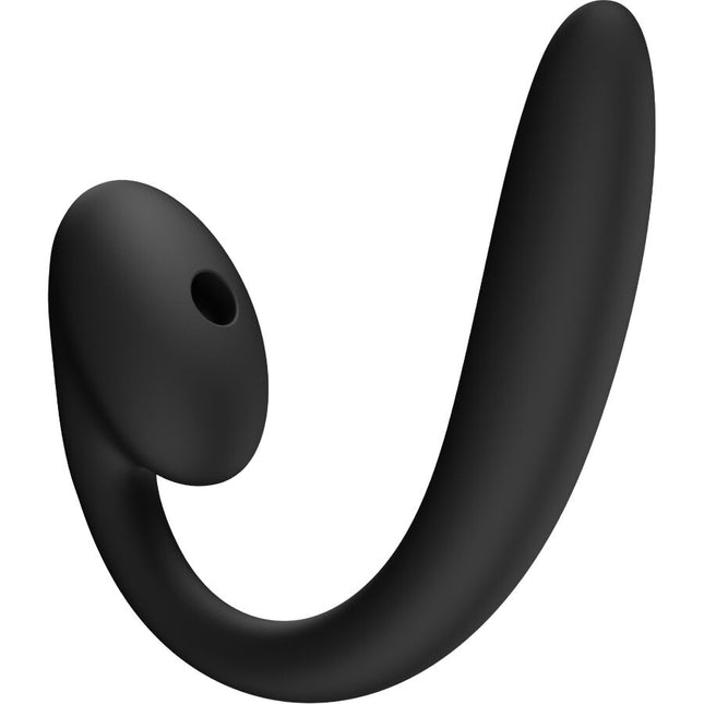 FUN FACTORY - VIBRATEUR À DOUBLE IMPULSION D'AIR INSERABLE CRESCENDO NOIR by FUN FACTORY