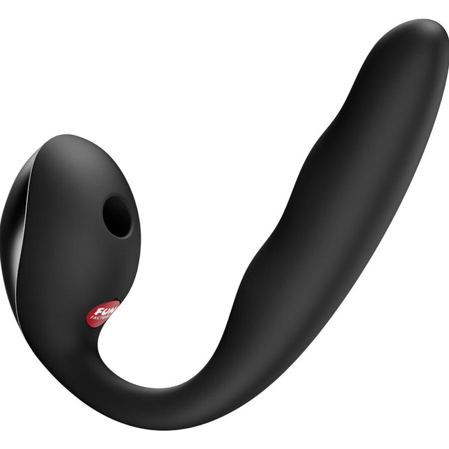 FUN FACTORY - ALLEGRO VIBRATEUR À DOUBLE IMPULSION D'AIR INSERABLE NOIR by FUN FACTORY