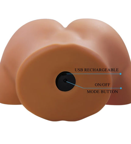 CRAZY BULL - GERIANN VIBRATEUR ET SUÇON FÉMININ RÉALISTE AVEC SON 5,5 KG by CRAZY BULL