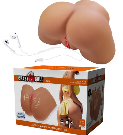 CRAZY BULL - ILANA VIBRATEUR ET SUÇON FÉMININ RÉALISTE AVEC SON 6,8 KG by CRAZY BULL