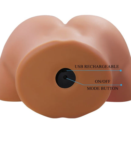 CRAZY BULL - ILANA VIBRATEUR ET SUÇON FÉMININ RÉALISTE AVEC SON 6,8 KG by CRAZY BULL