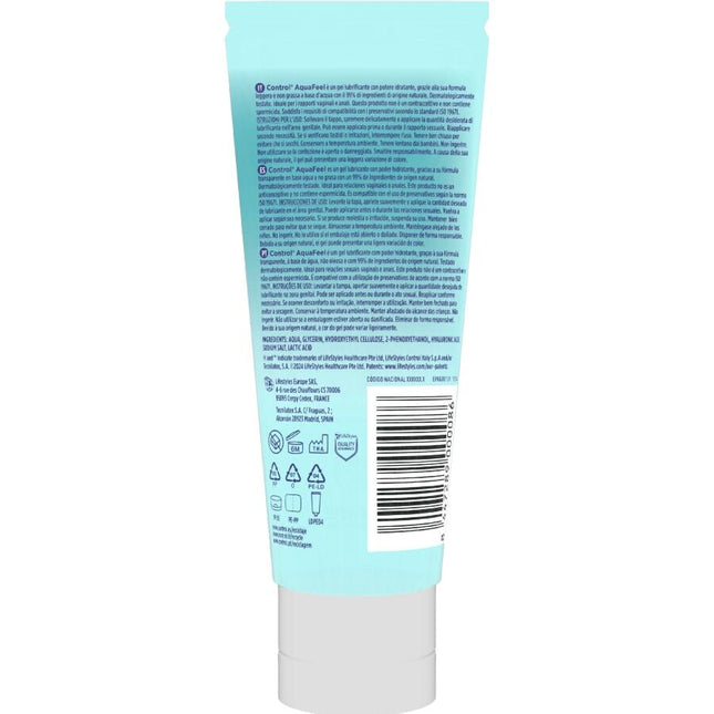 CONTROL - AQUAFEEL LUBRIFIANT À L'ACIDE HYALURONIQUE 80 ML by CONTROL LUBES