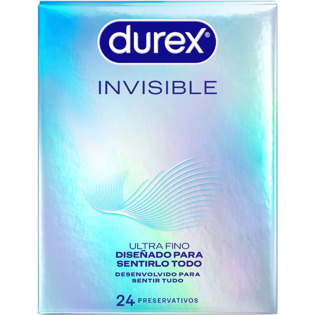 DUREX - PRÉSERVATIFS ULTRA FINS INVISIBLES 24 UNITÉS by DUREX CONDOMS