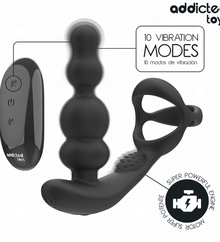 ADDICTED TOYS - MASSEUR DE PROSTATE ROTATIF À TÉLÉCOMMANDE by ADDICTED TOYS