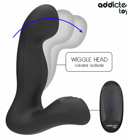 ADDICTED TOYS - MASSEUR DE PROSTATE OSCILLANT AVEC MODE PULSATION ET TÉLÉCOMMANDE by ADDICTED TOYS