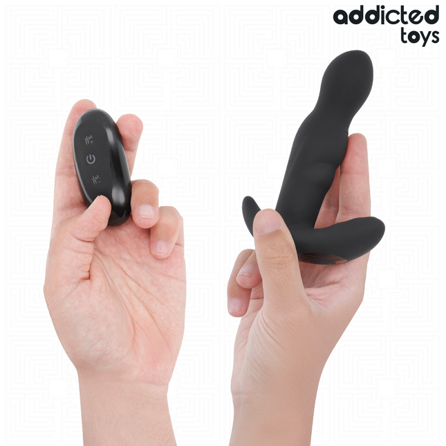 ADDICTED TOYS - PLUG ANAL VIBRANT ET ROTATIF AVEC TÉLÉCOMMANDE by ADDICTED TOYS