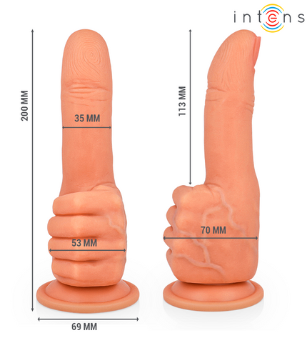 INTENSE - BENDER STIMULATEUR POINT G MAIN FLEXIBLE 11,3 CM by INTENSE FUN TOYS