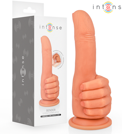INTENSE - BENDER STIMULATEUR POINT G MAIN FLEXIBLE 11,3 CM by INTENSE FUN TOYS