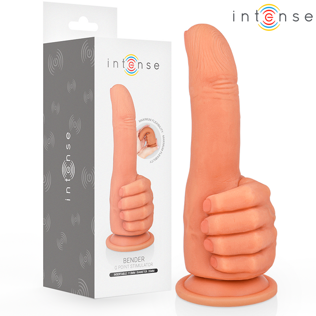 INTENSE - BENDER STIMULATEUR POINT G MAIN FLEXIBLE 11,3 CM by INTENSE FUN TOYS
