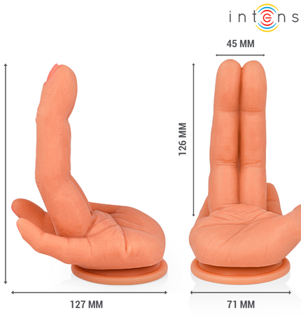 INTENSE - LEELA STIMULATEUR POINT G MAIN FLEXIBLE 12,6 CM by INTENSE FUN TOYS