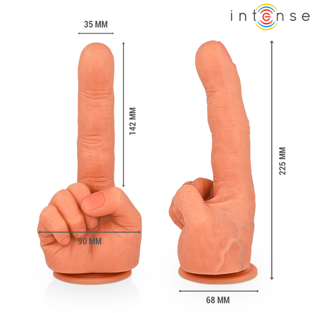 INTENSE - STIMULATEUR POINT G HUBERT MAIN FLEXIBLE 14,2 CM by INTENSE FUN TOYS