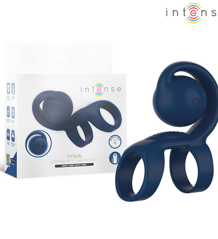 INTENSE - TYSON COCK RING AVEC BOULE VIBRANTE Ø 3,2 CM by INTENSE FOR HIM