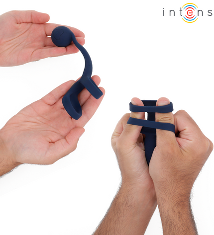 INTENSE - TYSON COCK RING AVEC BOULE VIBRANTE Ø 3,2 CM by INTENSE FOR HIM