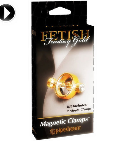 FETISH FANTASY GOLD - PINCES MAGNÉTIQUES - Concombre Boutique