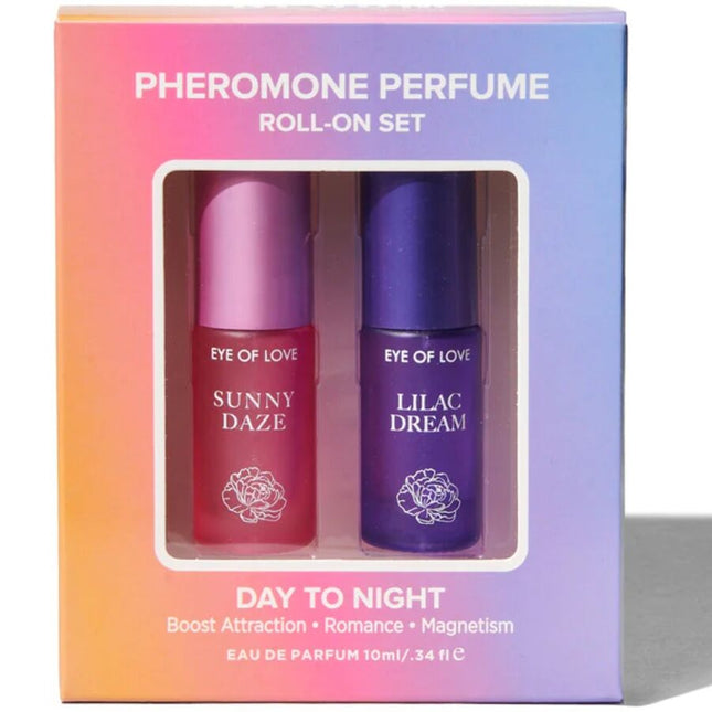 EYE OF LOVE - BLOOM DAY TO NIGHT COFFRET DE PARFUM ROLL-ON AUX PHÉROMONES 2 X 5 ML by EYE OF LOVE