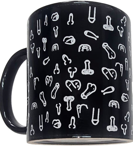 DIABLO PICANTE - TASSE À PÉNIS NOIR 370 ML by DIABLO PICANTE