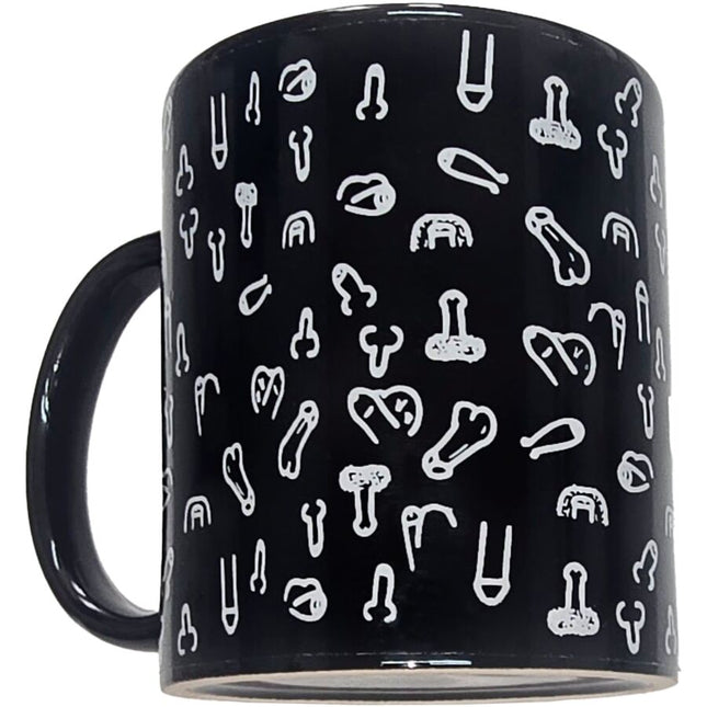 DIABLO PICANTE - TASSE À PÉNIS NOIR 370 ML by DIABLO PICANTE