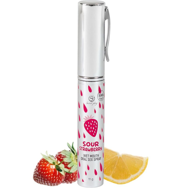 SECRETPLAY - SPRAY SEXUEL ORAL À LA FRAISE ACIDE by SECRETPLAY COSMETIC