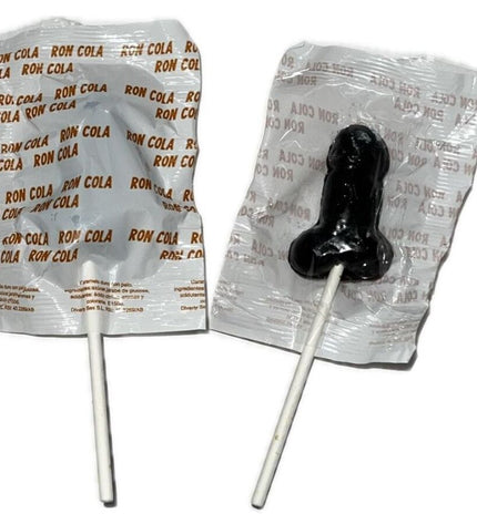 DIABLO GOLOSO - 1 SUCETTE PÉNIS SAVEUR RON COLA 10% ALCOOL by DIABLO GOLOSO