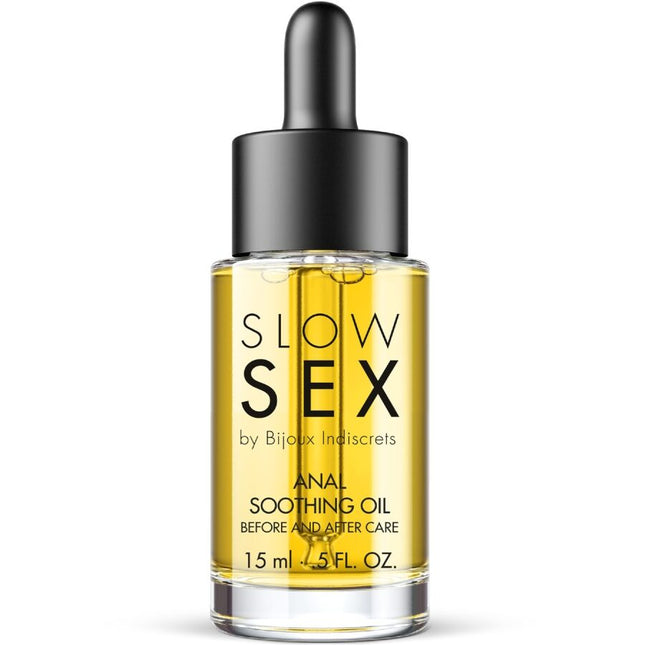 BIJOUX INDISCRETS - HUILE ANALE APAISANTE POUR SEXE LENT 15 ML by BIJOUX SLOW SEX