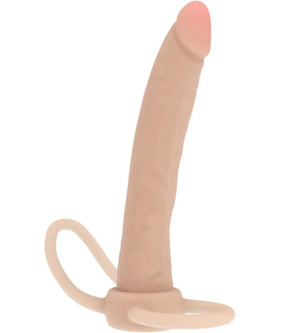 GET REAL - PÉNÉTRATEUR ANAL EN SILICONE DOUBLE TROUBLE 16 CM by GET REAL
