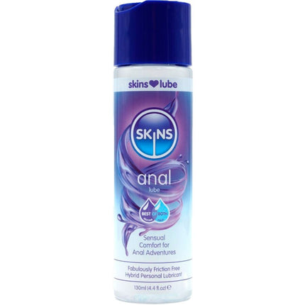 SKINS - Lubrifiant anal hybride à base d'eau et de silicone 130 ml by SKINS