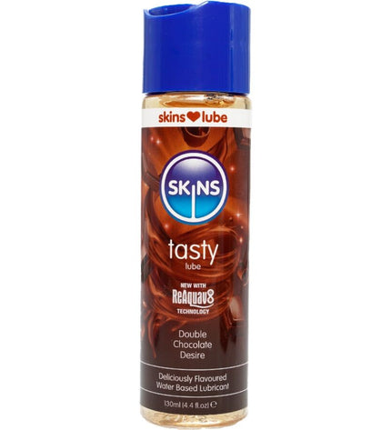 SKINS - LUBRIFIANT À BASE D'EAU DOUBLE CHOCOLAT 130 ML by SKINS