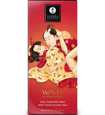 SHUNGA - WAVES PLEASURE SPRAY ORAL SEDUCTIVE FRAISE 20 ML by SHUNGA APHRODISIACS