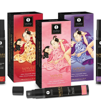 SHUNGA - WAVES PLEASURE SPRAY ORAL SEDUCTIVE FRAISE 20 ML by SHUNGA APHRODISIACS