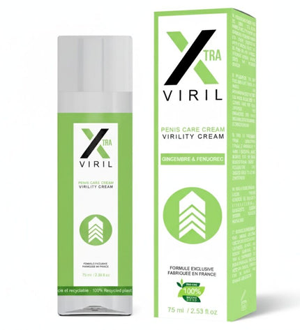 RUF - CRÈME X VIRIL POUR AMÉLIORER LÉRECTION ET LA TAILLE - Concombre Boutique