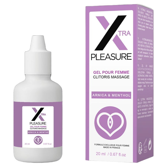 RUF - X GEL DE MASSAGE PLAISIR POUR LE CLITORIS 20 ML - Concombre Boutique