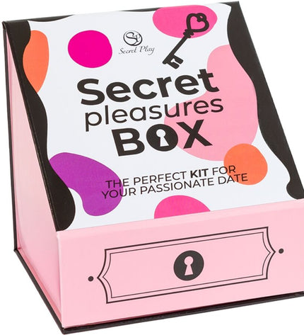 SECRET PLAY - COFFRET DE PLAISIRS POUR COUPLES : DÉS + BALLE VIBRANTE + STYLO À PLUME by SECRETPLAY 100% GAMES