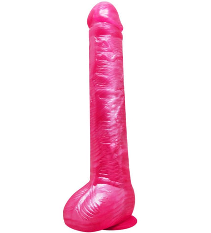 BAILE - GODE DONG ROSE RÉALISTE AVEC VENTOUSE - Concombre Boutique