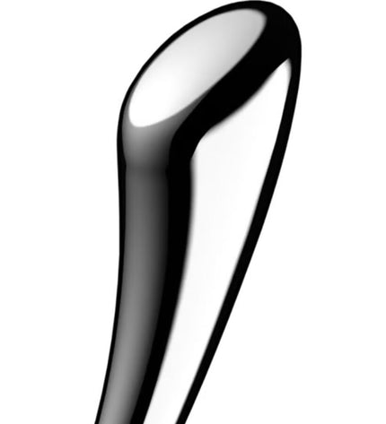 SATISFYER - COSMIC CREST 1 GODEMICHET DOUBLE EXTRÉMITÉ EN ACIER INOXYDABLE by SATISFYER DILDO
