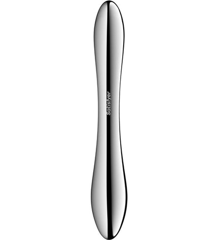 SATISFYER - PURE GRAVITY 1 GODEMICHET DOUBLE EXTRÉMITÉ EN ACIER INOXYDABLE by SATISFYER DILDO