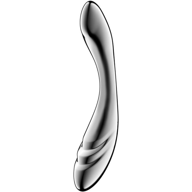 SATISFYER - PURE GRAVITY 3 GODEMICHET DOUBLE EXTRÉMITÉ EN ACIER INOXYDABLE by SATISFYER DILDO