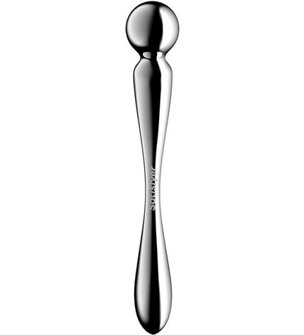SATISFYER - STAR FORCE 2 GODEMICHET DOUBLE EN ACIER INOXYDABLE by SATISFYER DILDO