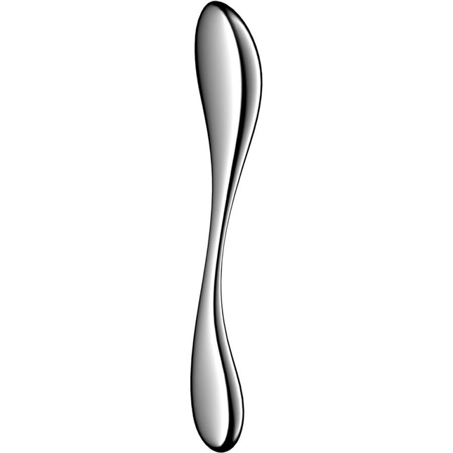 SATISFYER - STAR FORCE 3 GODEMICHET DOUBLE EN ACIER INOXYDABLE by SATISFYER DILDO