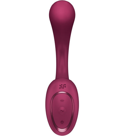 SATISFYER - G FOR GODDESS 2 BOUTEILLE VIBRATEUR LAPIN BORDEAUX by SATISFYER VIBRATOR