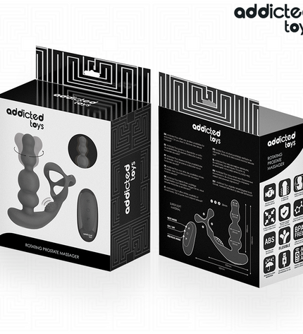 ADDICTED TOYS - MASSEUR DE PROSTATE ROTATIF À TÉLÉCOMMANDE by ADDICTED TOYS