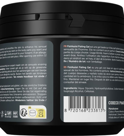 COBECO - FIST ASSIST GEL DE FISTING EXTRA-ÉPAIS À BASE D'EAU 500 ML by COBECO - FIST ASSIST