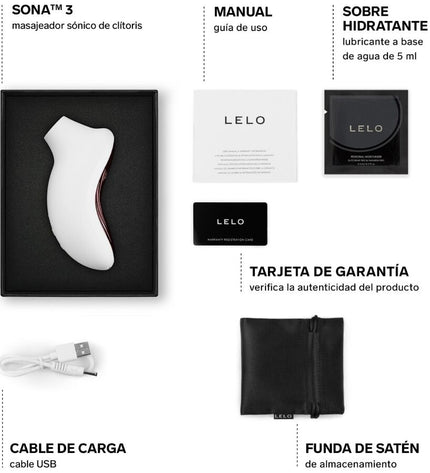 LELO - SONA 3 CRÈME DE MASSAGE CLITORAL SONIC by LELO