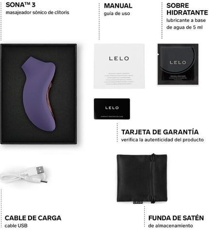 LELO - SONA 3 CRÈME DE MASSAGE CLITORAL SONIC by LELO