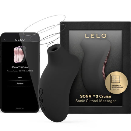 LELO - SONA 3 CRUISE MASSEUR CLITORAL SONIQUE NOIR by LELO