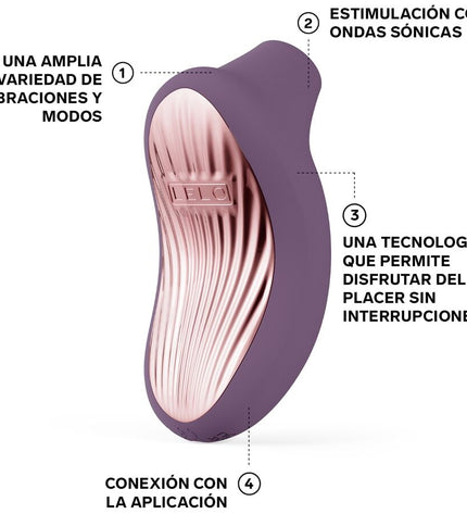 LELO - SONA 3 CRUISE MASSEUR CLITORAL SONIQUE NOIR by LELO
