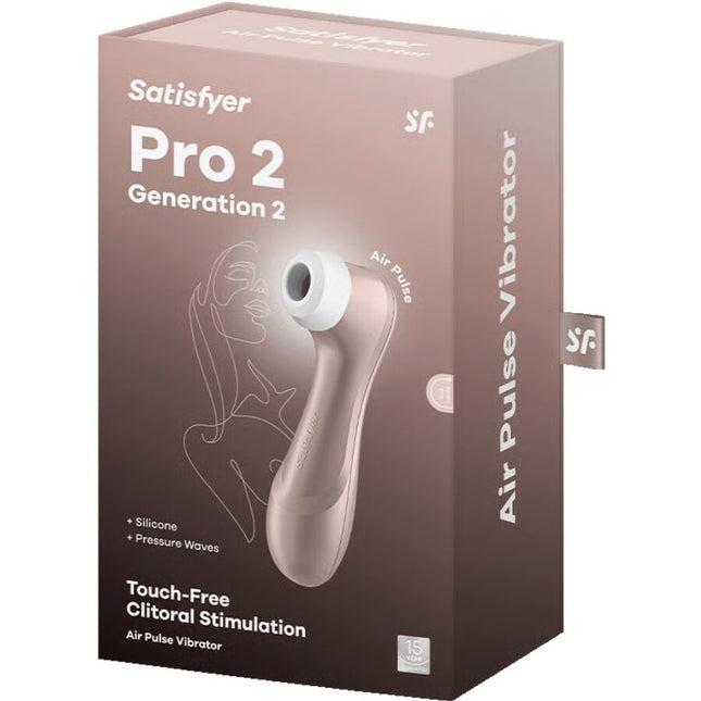 SATISFYER - PRO 2 NOUVELLE GÉNÉRATION 2 VIBRATEUR À IMPULSIONS D'AIR by SATISFYER AIR PULSE