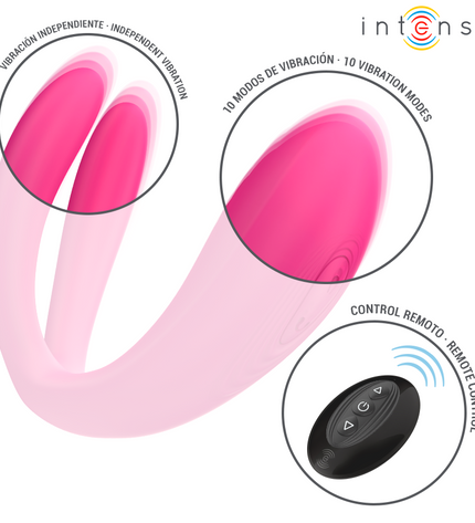 INTENSE - JULIA DOUBLE VIBRATEUR À PINCE STIMULATEUR AVEC TÉLÉCOMMANDE by INTENSE REMOTE CONTROL