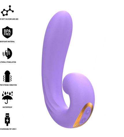 INTENSE - MERYL DOUBLE VIBRATION STIMULATEUR CLITORIEN by INTENSE HIGH TECH