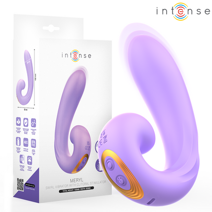 INTENSE - MERYL DOUBLE VIBRATION STIMULATEUR CLITORIEN by INTENSE HIGH TECH